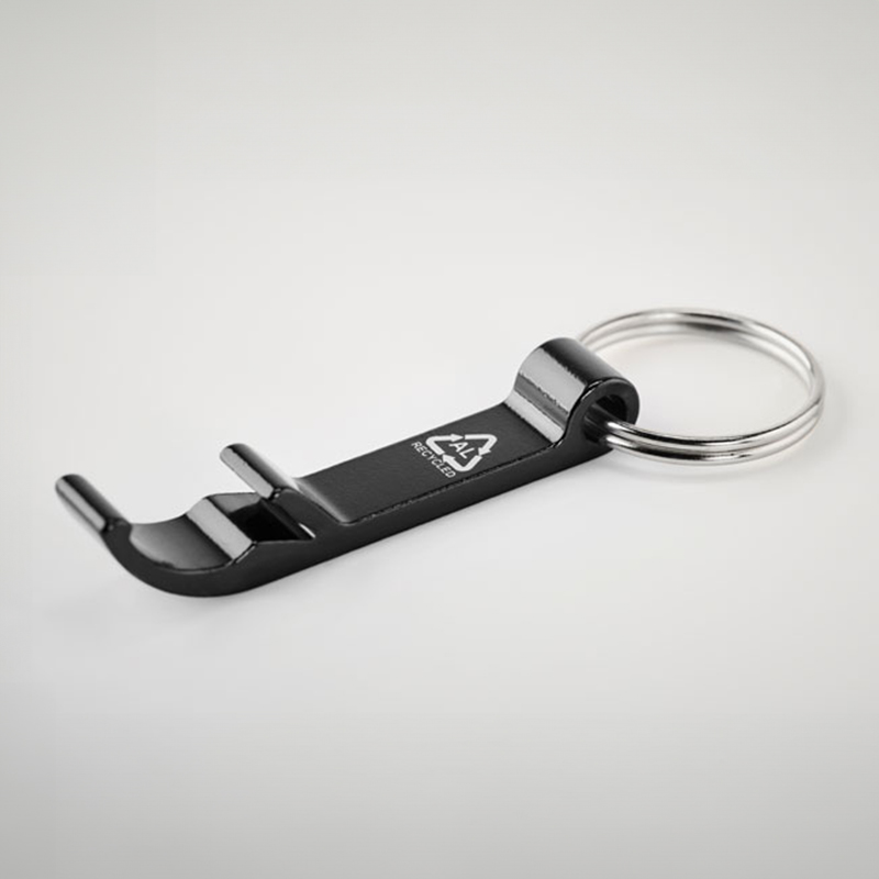 Bottle opener recycled aluminium - Image 2